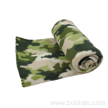 high quality outdoor blanket printed polar fleece blanket